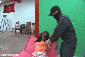 escapevideos.com - Alexis Hogtied Pantyhose Hood thumbnail